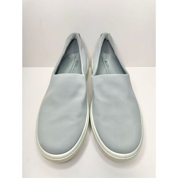 Ecco Soft 7 Sneaker Womens Size 8.5 Gray Slip On Wedge Shoes - Picture 3 of 10